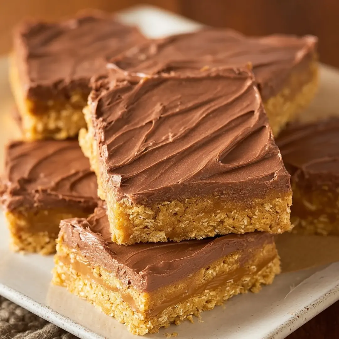 Chocolate Frosted Peanut Butter Bars Recipe