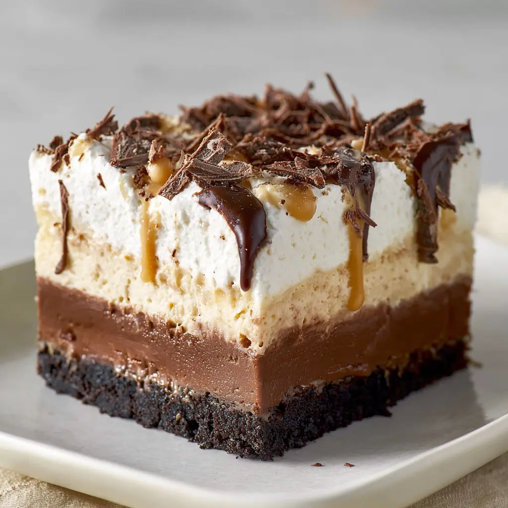 No-Bake Chocolate-Peanut Butter Dream Bars