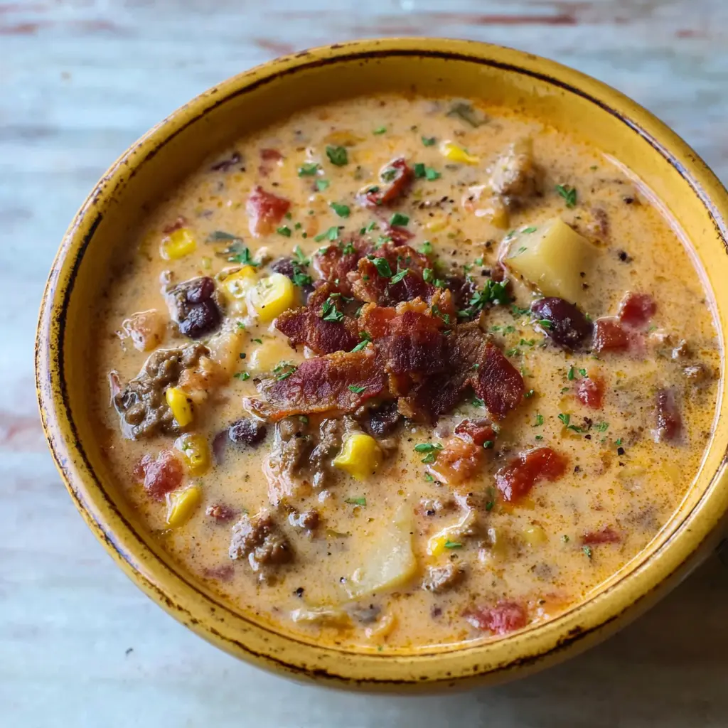 Cheesy Cowboy Soup Recipe