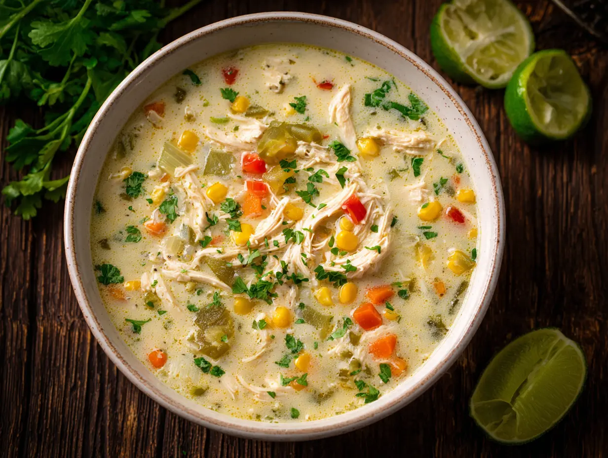 Chicken Poblano Soup Recipe