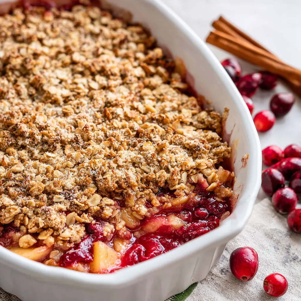 Cranberry Apple Crisp Recipe