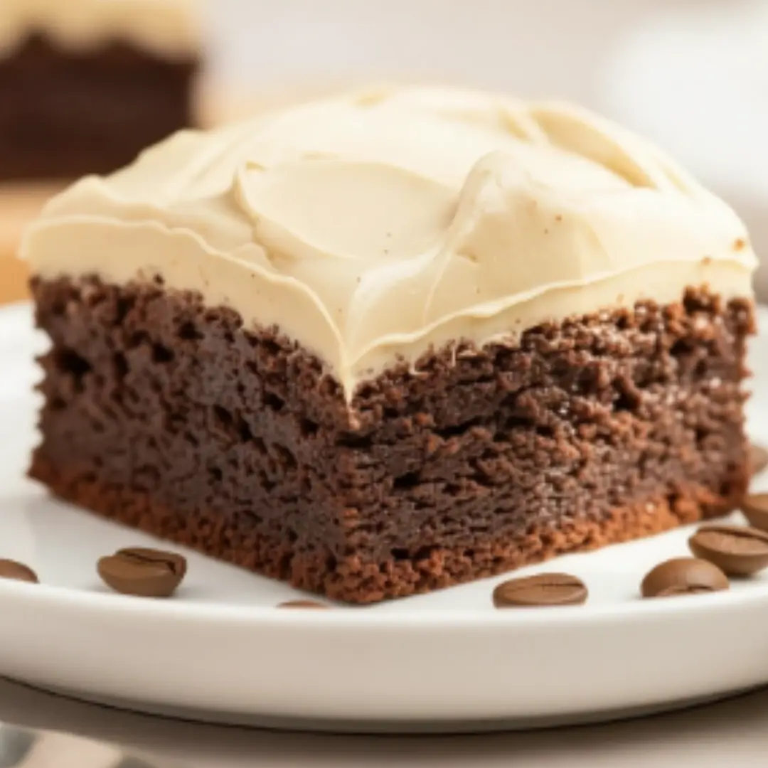Easy Espresso Brownies with Cream Cheese Frosting