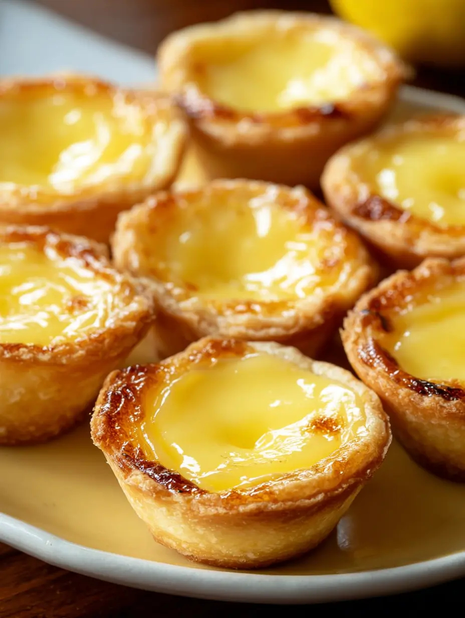 Easy Mini Lemon Impossible Pies