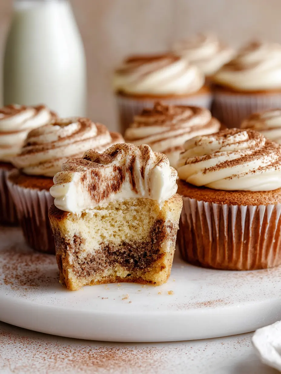 Eeasy Tiramisu Cupcakes