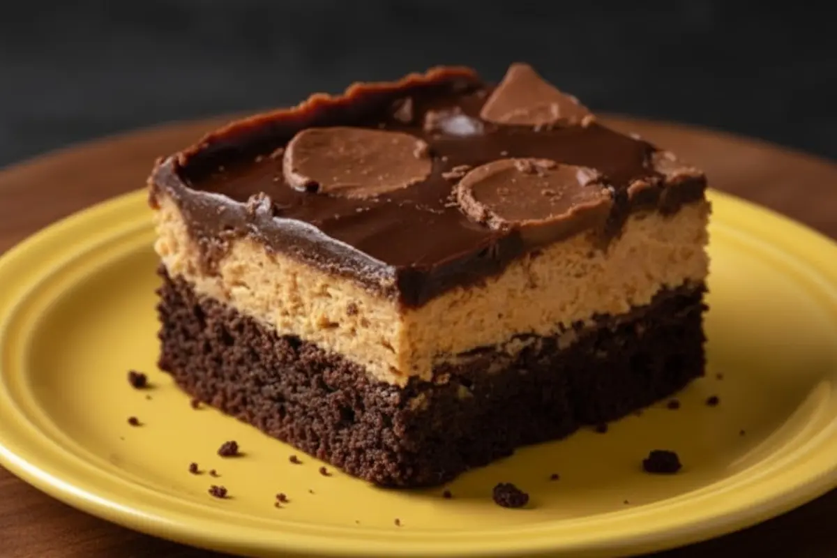 Fully Loaded Peanut Butter Cup Brownies