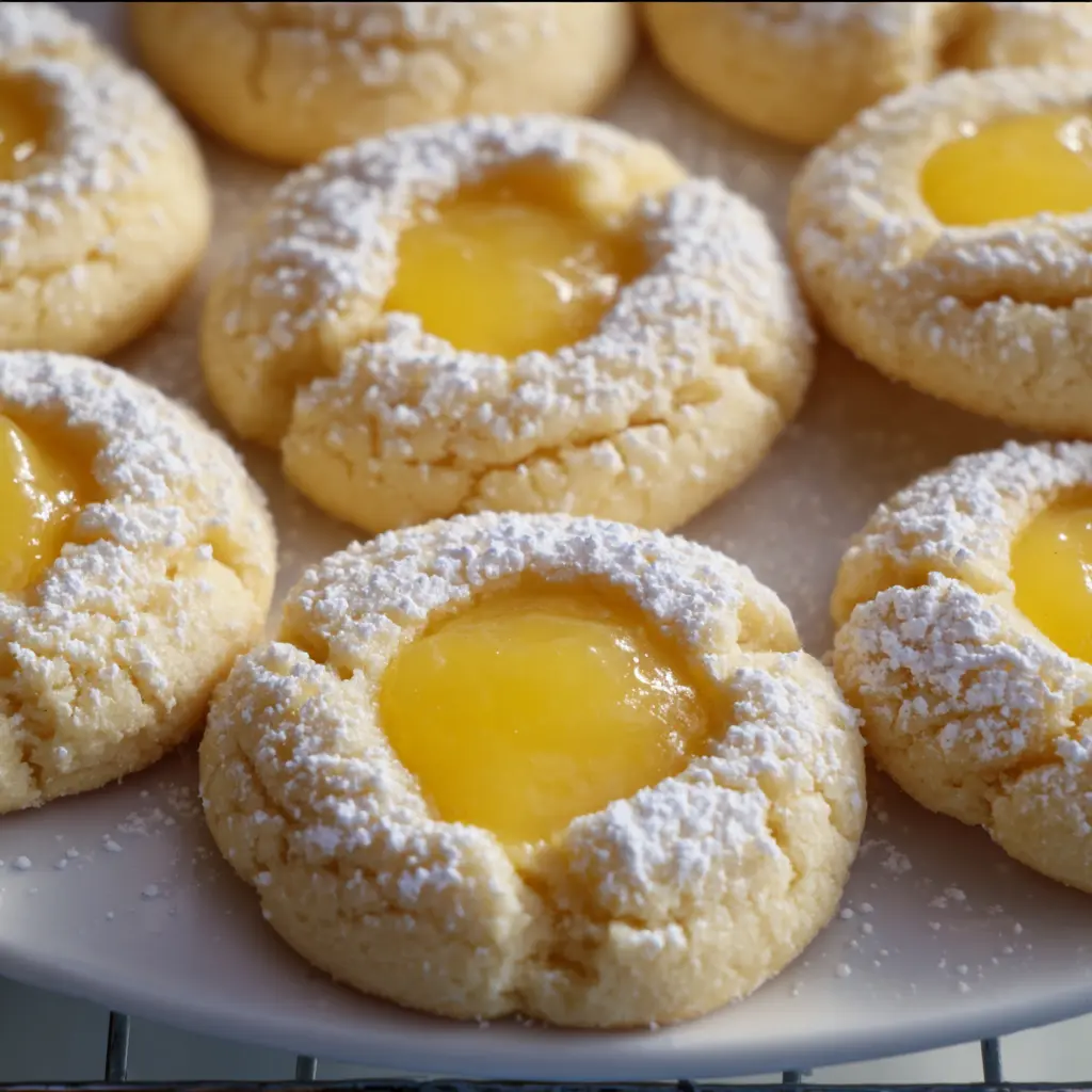 Lemon Curd Cookies Recipe