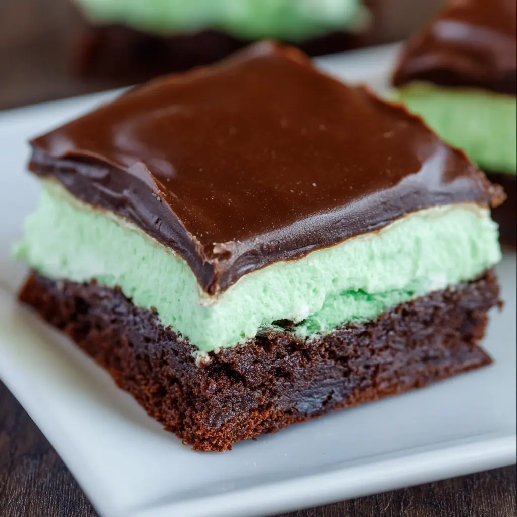 Mint Brownies Recipe