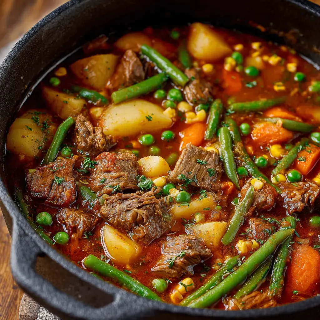Vegetable Beef Stew Recipe