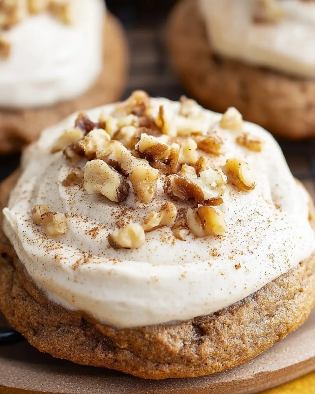 Banana Bread Cookie with Cream Cheese Frosting