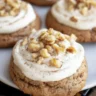 Banana Bread Cookies with Cream Cheese Frosting