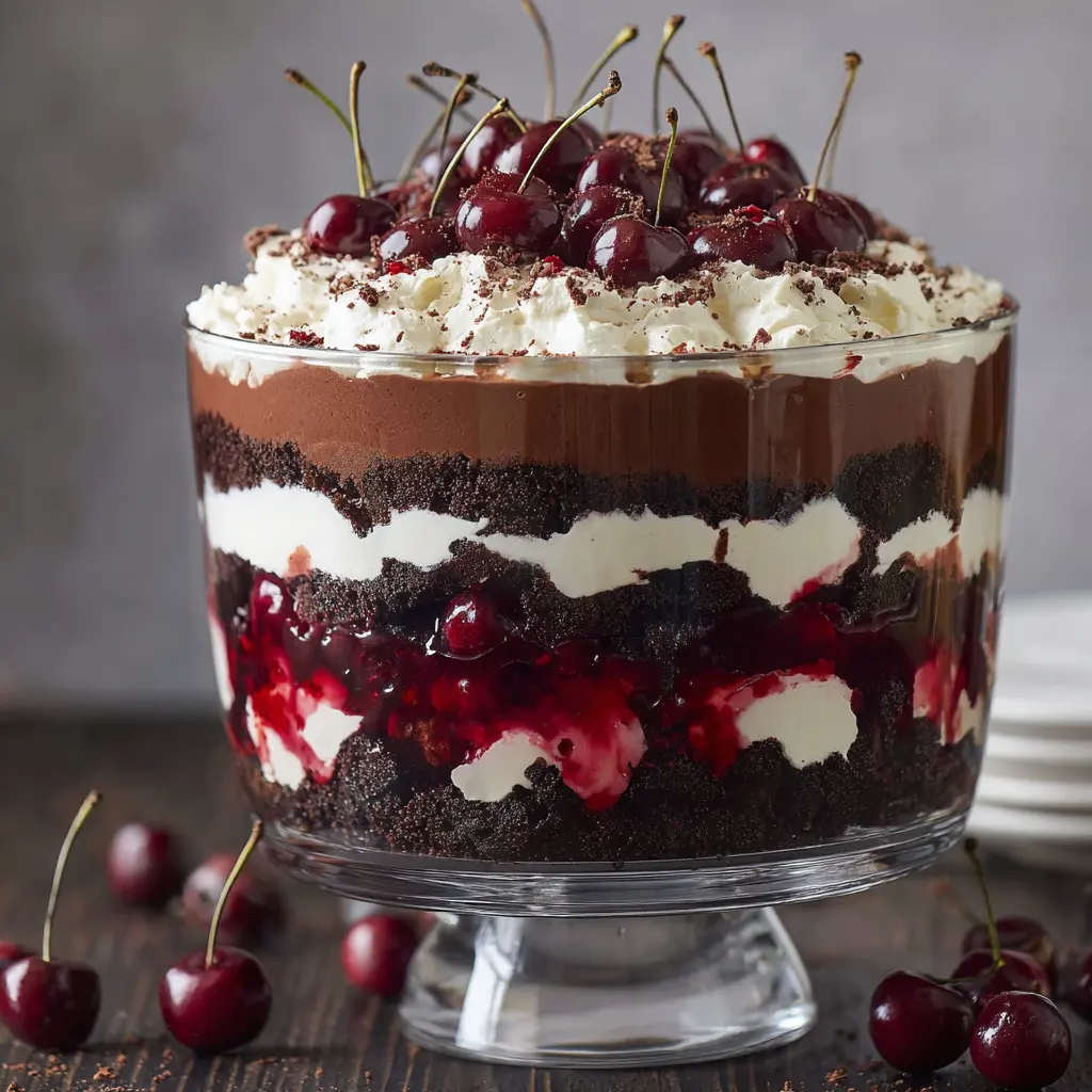 Black Forest Trifle Recipe
