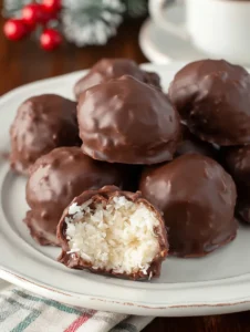 Chocolate Coconut Cream Balls