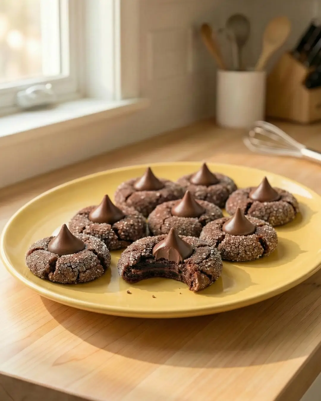 Chocolate Kiss Cookies Recipe
