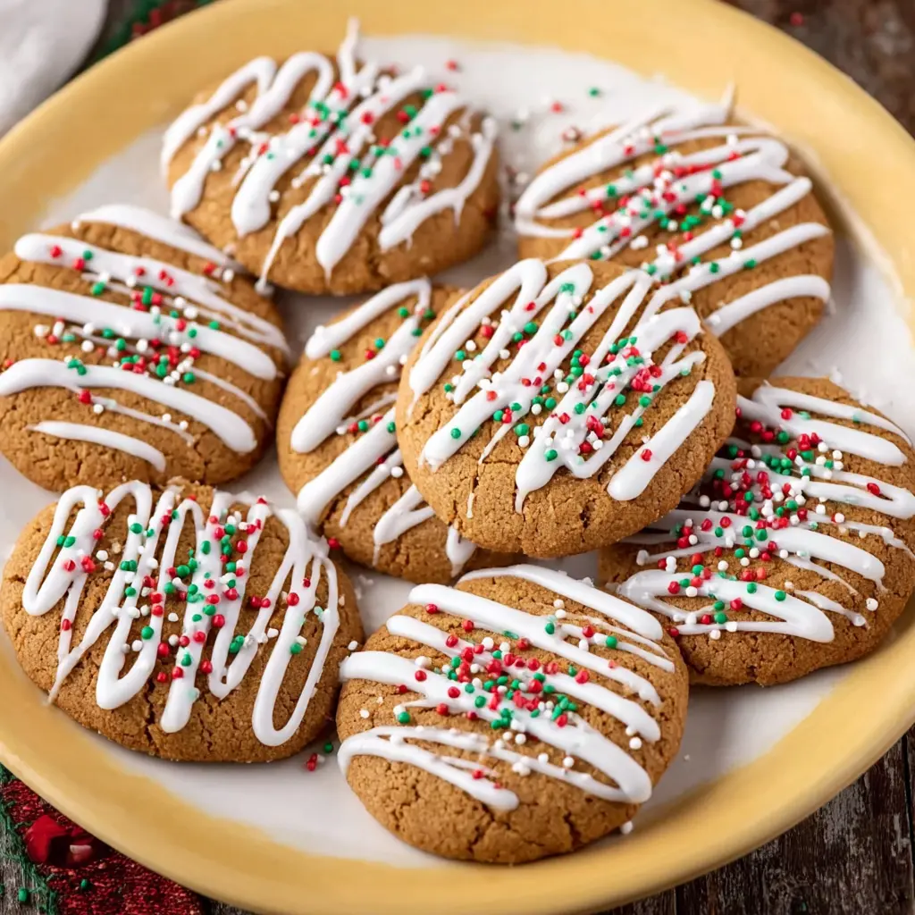 Classic soft gingerbread cookies