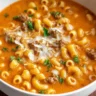Creamy Ground Beef and Tomato Soup