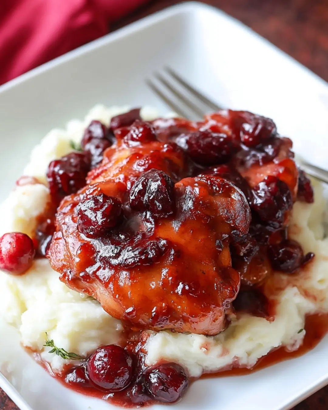 Easy Cranberry Chicken Recipe