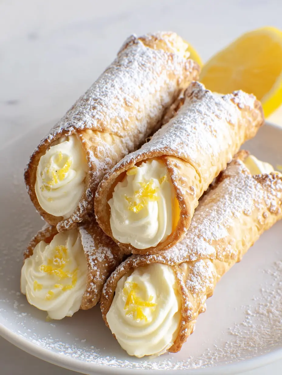 Lemon Meringue Pie Cannoli Recipe