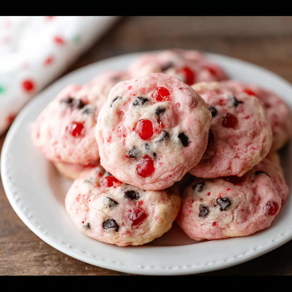 Maraschino Cherry Cookies Recipe