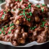No Bake Chocolate Peanut Clusters