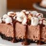 No Bake Hot Chocolate Pie