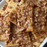 Nutty Toffee Crackers