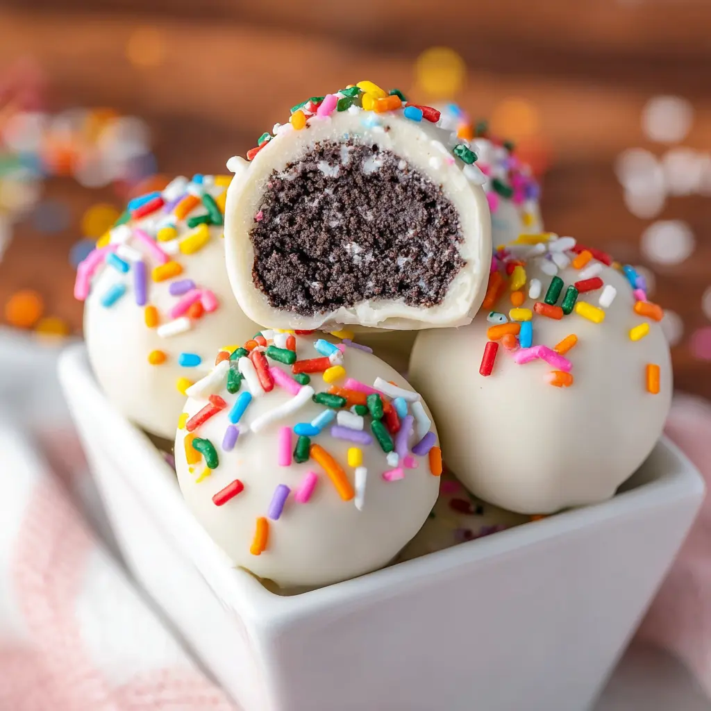 Oreo Cake Balls Recipe