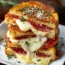 Pepperoni Pizza Grilled Cheese