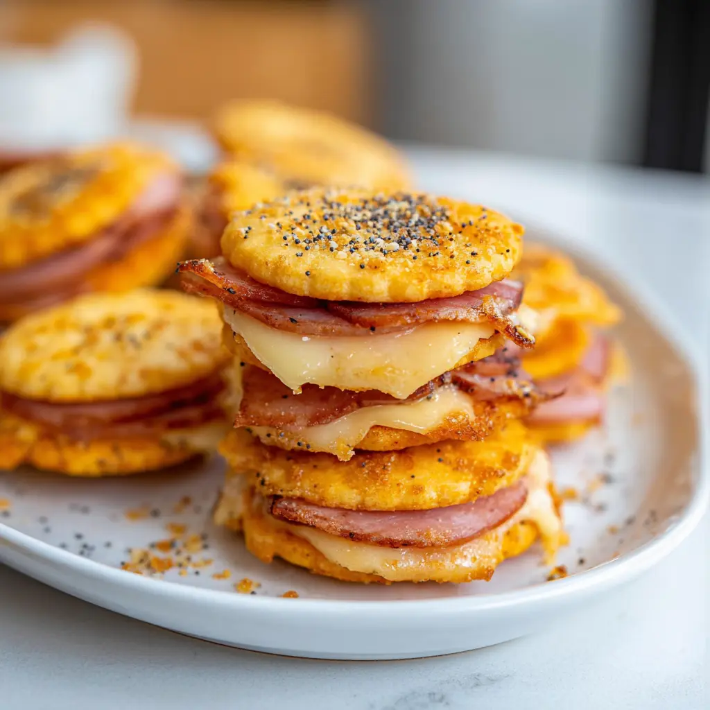 Ritz Cracker Party Sandwiches Recipe