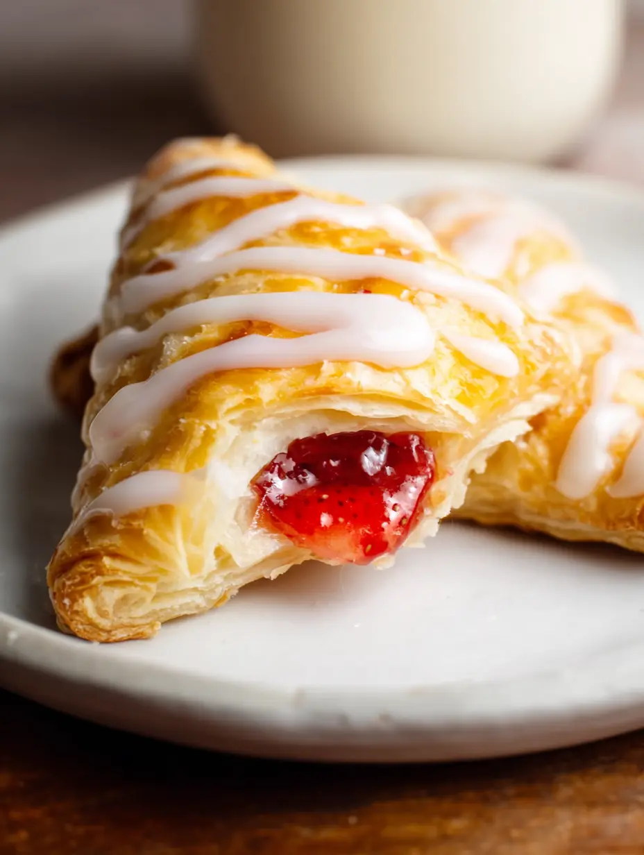 Strawberry and Cream Cheese Turnovers Recipe