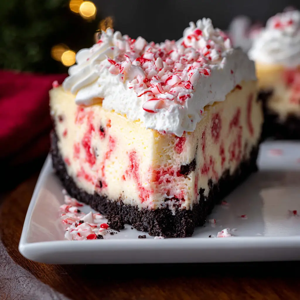 White Chocolate Peppermint Cheesecake Recipe