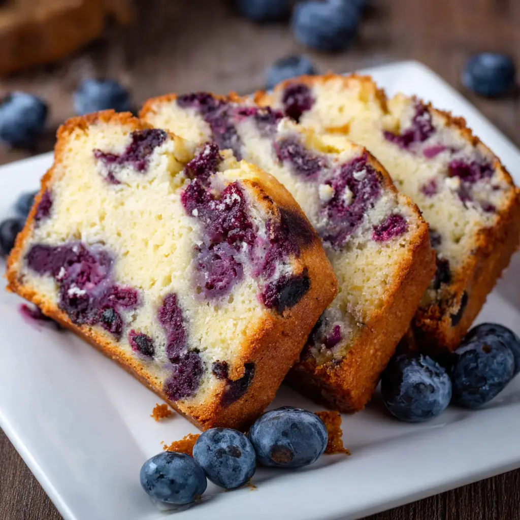 Blueberry Cream Cheese Loaf Recipe