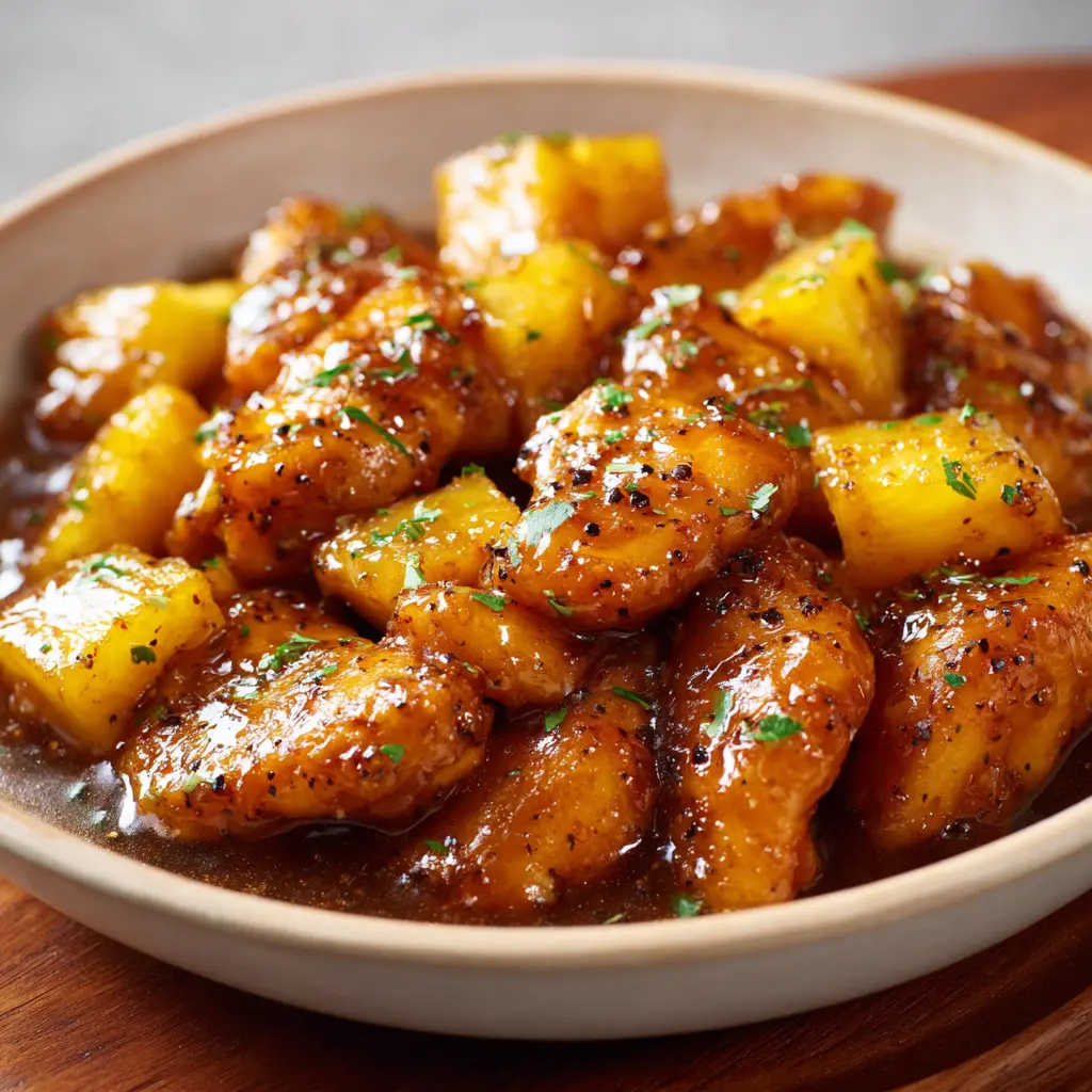 Brown Sugar Pineapple Chicken Recipe