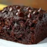 Chocolate Banana Applesauce Cake
