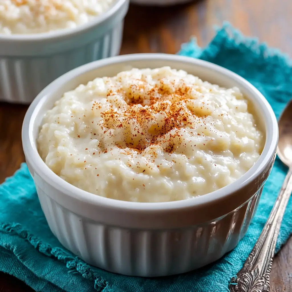 Creamy Old-Fashioned Rice Pudding