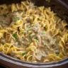 Crockpot Beef Stroganoff Recipe