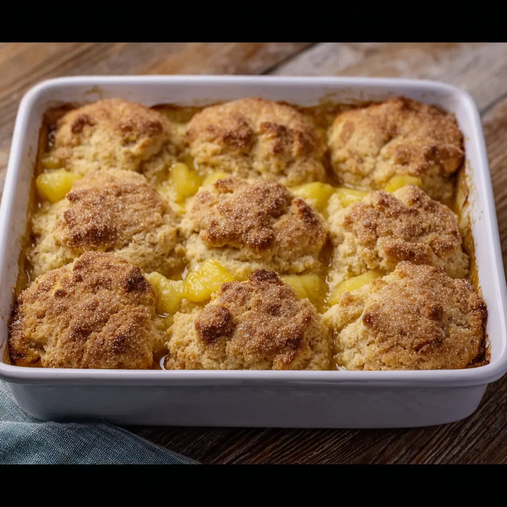 Easy Pineapple Cobbler Recipe