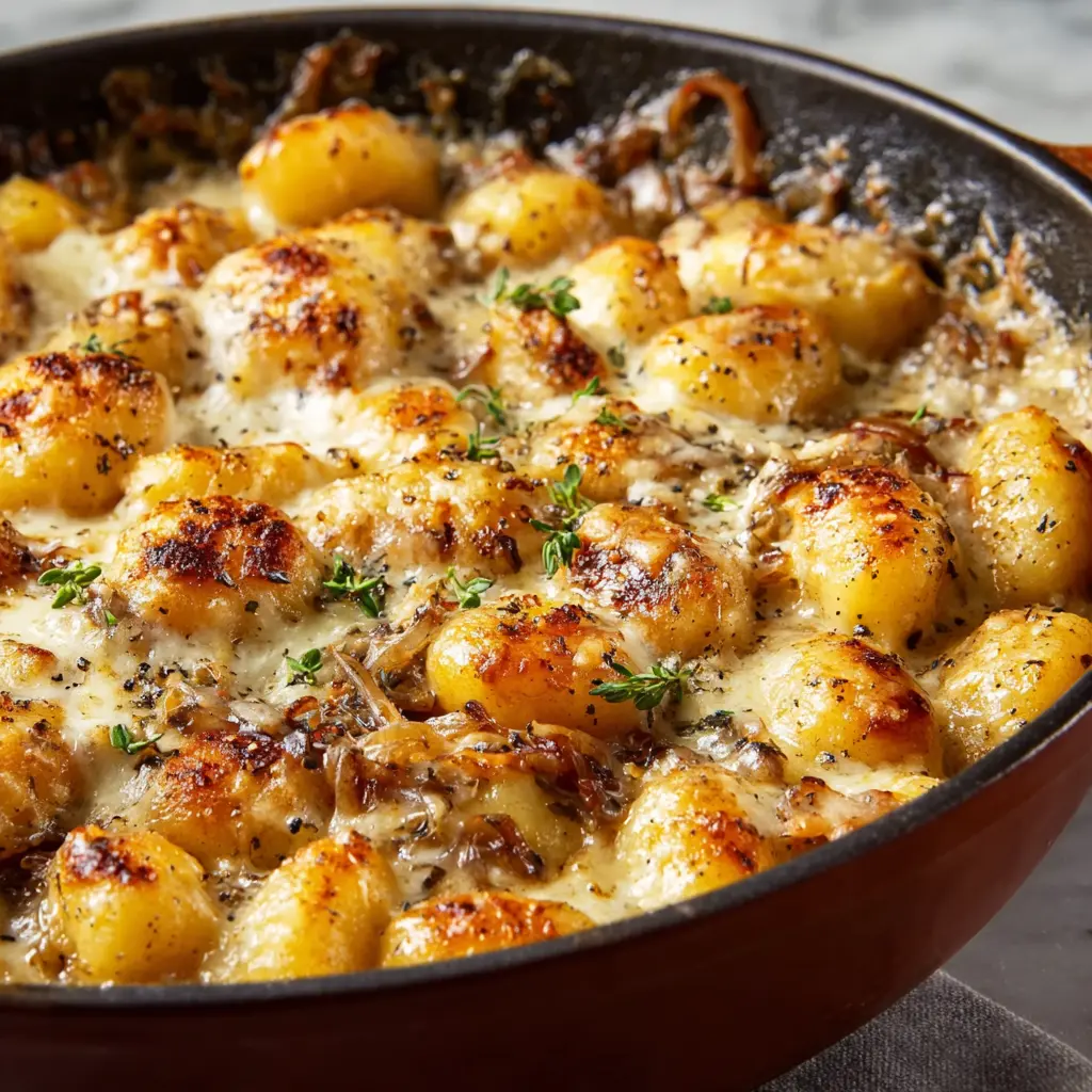 French Onion Gnocchi Recipe