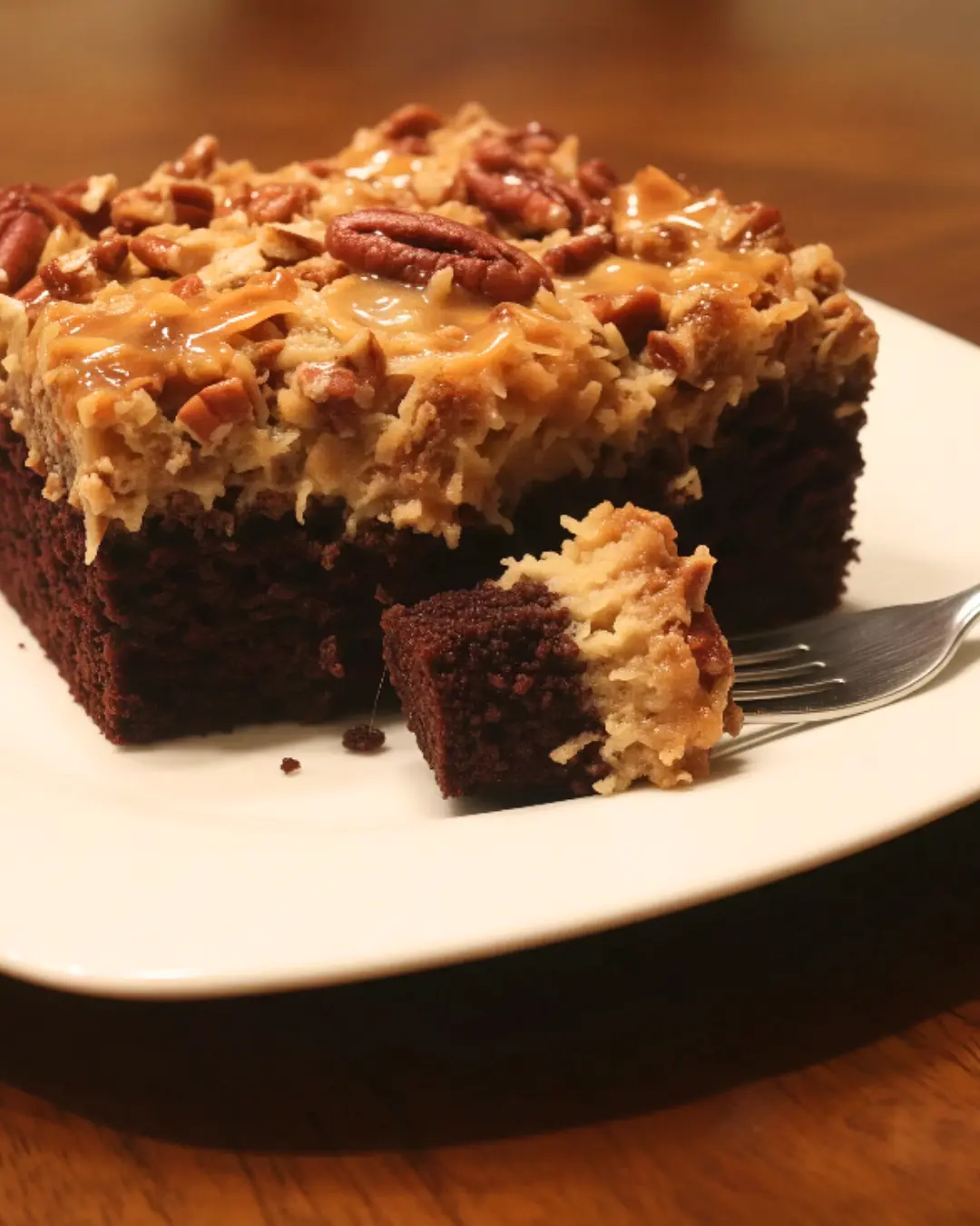 German Chocolate Dump Cake Recipe