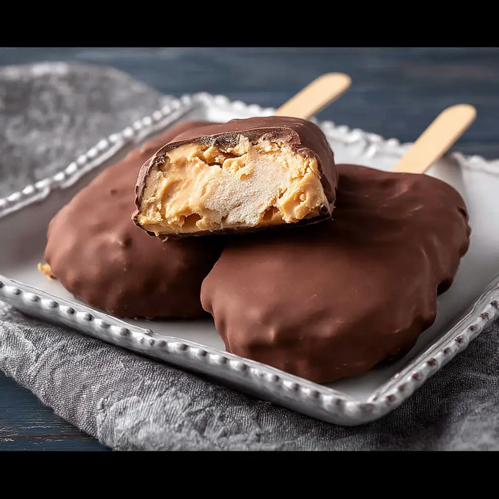 Peanut Butter Frozen Yogurt Bars Recipe