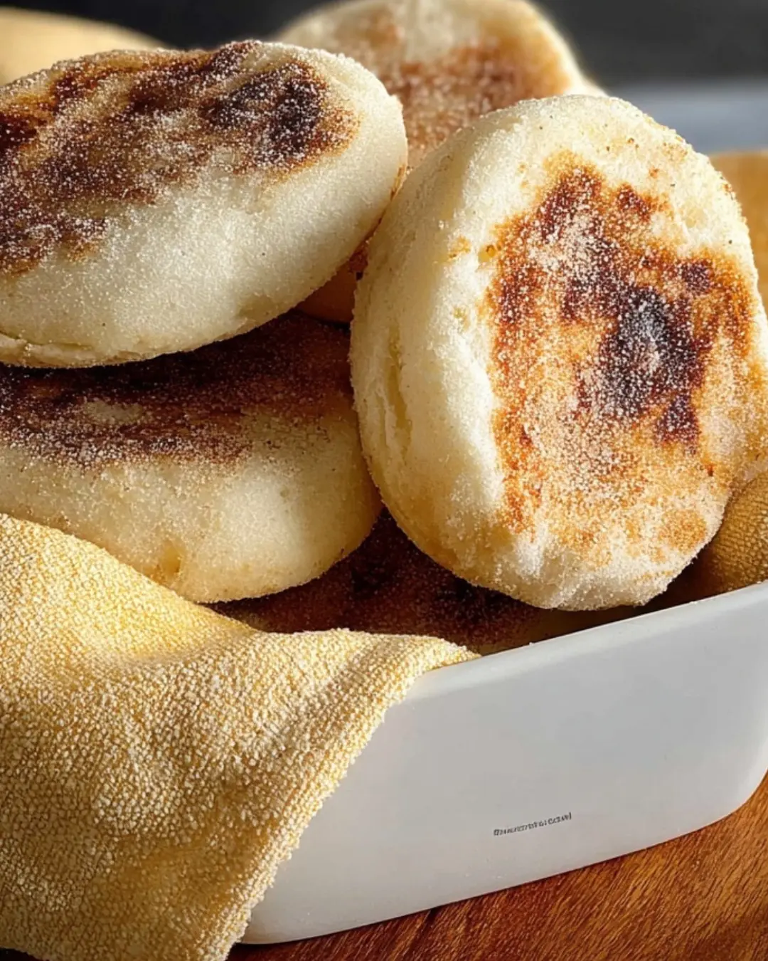 Sourdough English Muffins