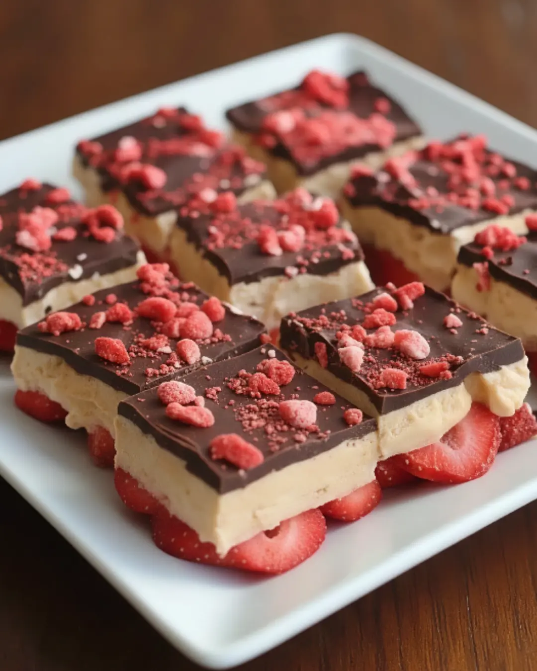 Strawberry Peanut Butter Yogurt Bark Recipe