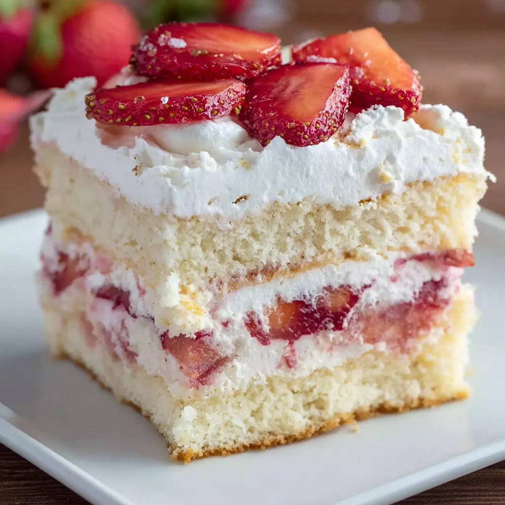 Strawberry Shortcake Cake Recipe