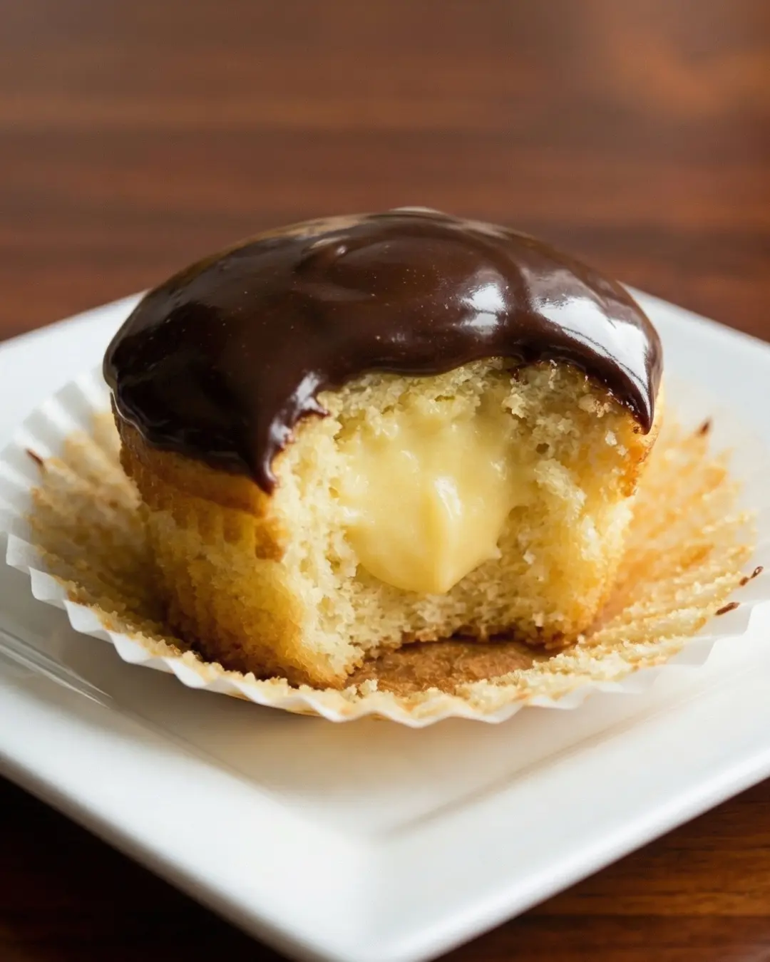 Boston Cream Pie Cupcakes Recipe
