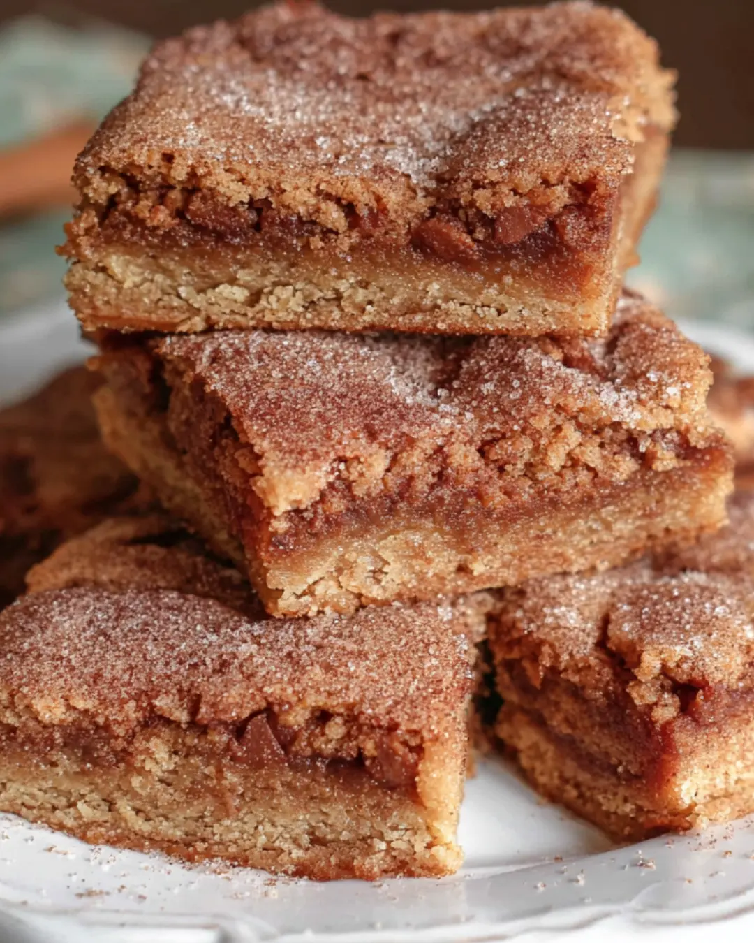 Brown Butter Cinnamon Sugar Cookie Bars Recipe