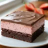 Chocolate Covered Strawberry Brownies