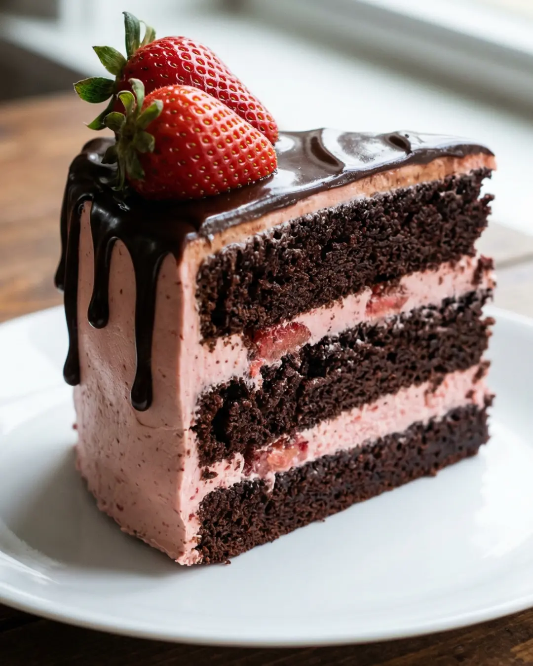 Chocolate Strawberry Cake Recipe