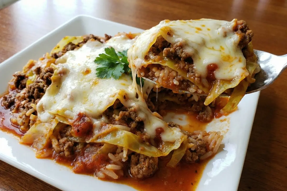 Crock Pot Cabbage Roll Casserole Recipe