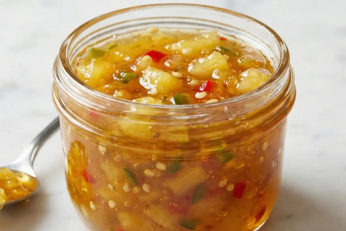 Fresh Pineapple Jalapeno Jam Recipe