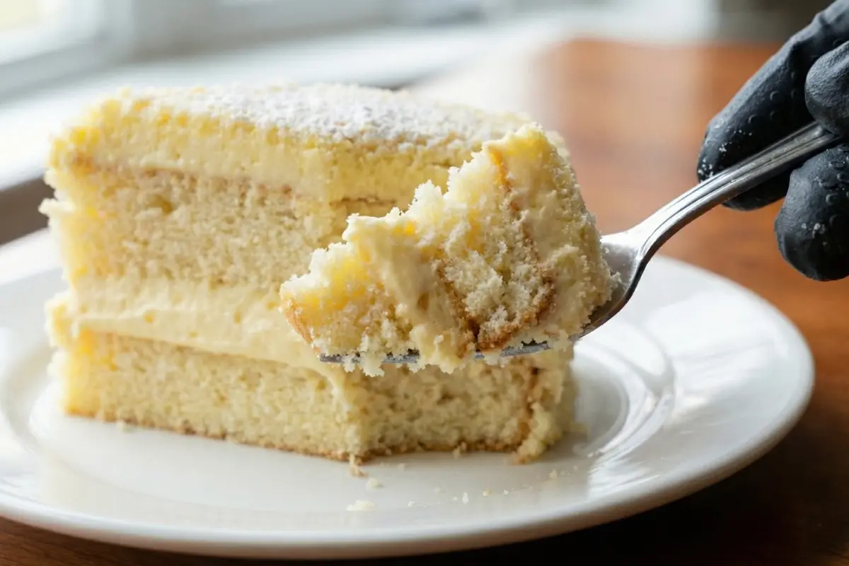 Italian Lemon Cream Cake Recipe
