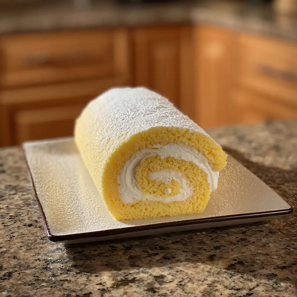 Lemon Swiss Roll Recipe